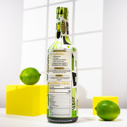 BarMixxers Premium Agave Margarita Cocktail Mixer | Premium Skinny Sour Mix with Real Organic Agave & Clean Citrus | All-In-One | 750 ML