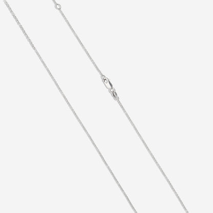 Roberto Coin 18K White Gold Diamond Heart Pendant Necklace 000141AWCHX0