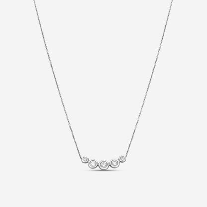 Roberto Coin 18K White Gold Diamond Necklace 111023AWCHX0