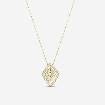 Roberto Coin 18K Yellow Gold Diamond Pendant Necklace 111484AYCHX0