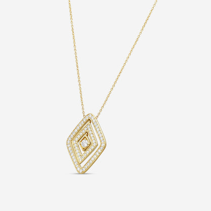 Roberto Coin 18K Yellow Gold Diamond Pendant Necklace 111484AYCHX0