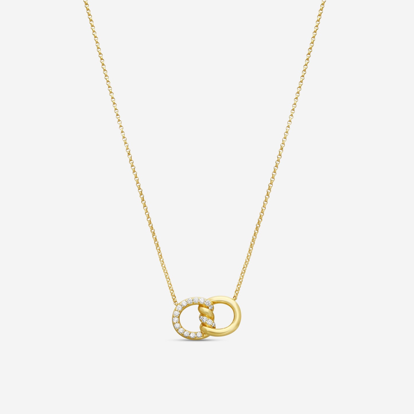Roberto Coin 18K Yellow Gold Diamond Pendant Necklace 7773242AYCHX