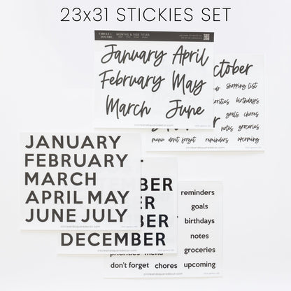 Ever Changing Acrylic Calendar | Classic Horizontal