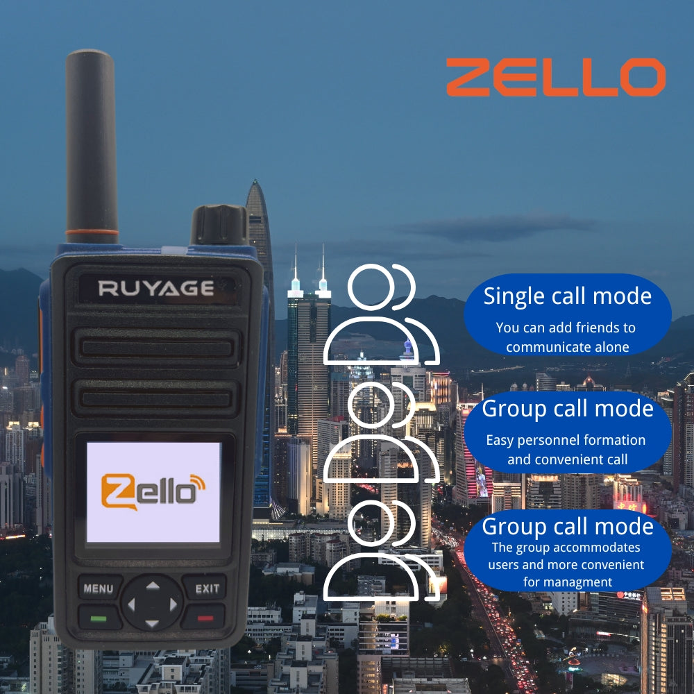 Ruyage Radio Zello Walkie-Talkie(RY58)
