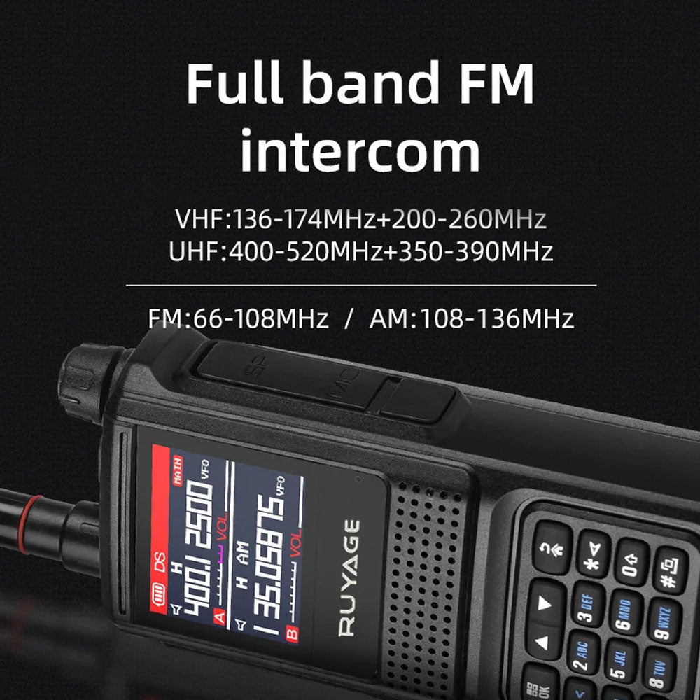 Ruyage Radio Analog Signal 5W Walkie-Talkie(UV1D)