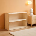 Streamline 2 Shelf Storage Cabinet 24 Inch White Wash Kids Bookshelf