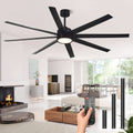 72 Inch Ceiling Fan DC Motor High Performance Quiet