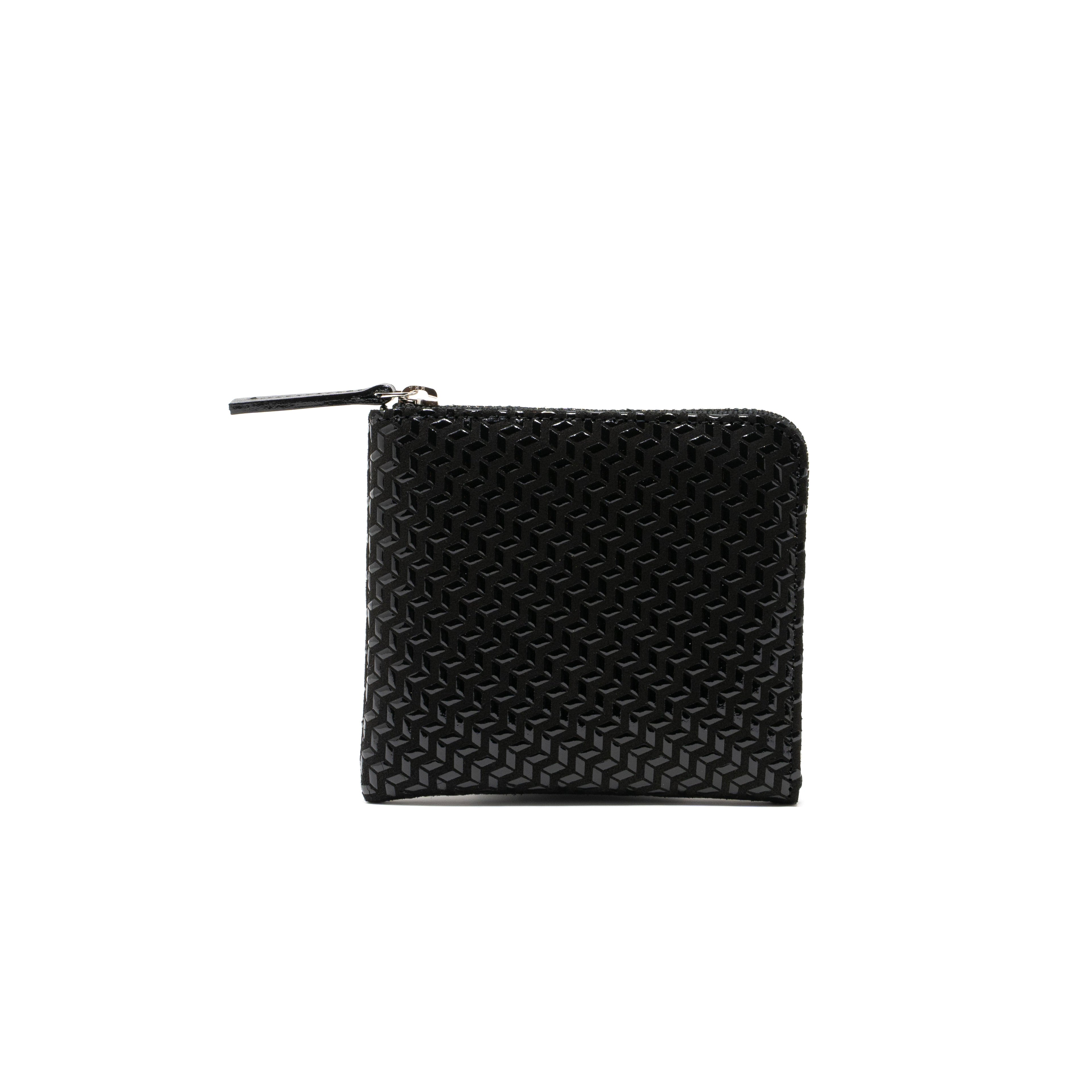 Zipped Coin Purse (Large) - Chevron-S