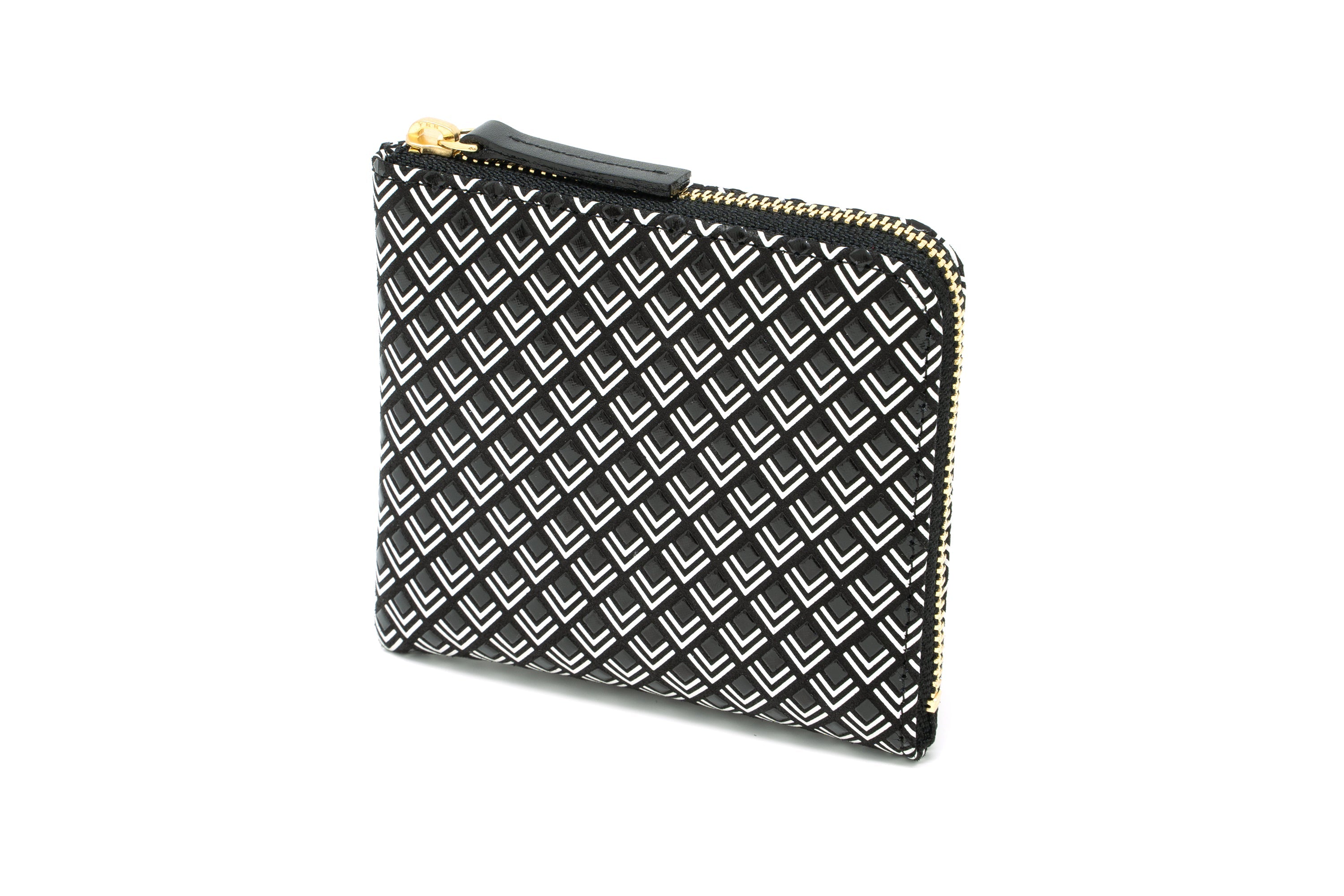 Zipped Coin Purse (Large)  -  White Frame