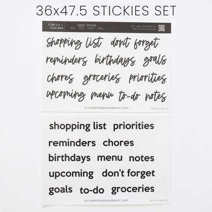 Ever Changing Acrylic Calendar | Minimalist Horizontal