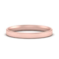 4 mm Steps Edge Comfort Fit Mens Band
