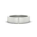 4 Stone Diamond Wedding Band Ring