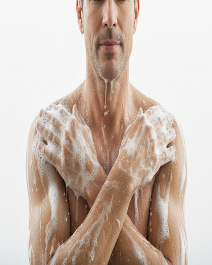 Organic Anti-Aging Body Wash - For MEN - Six Fragrances