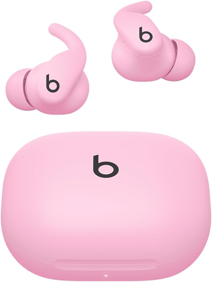 Beats Powerbeats Fit - Wireless Noise Cancelling Workout Earbuds with Secure-Fit Wingtips, Up to 30-Hour Battery Life, Sweat & Water Resistant, Apple & Android Compatible - Gravel Gray
