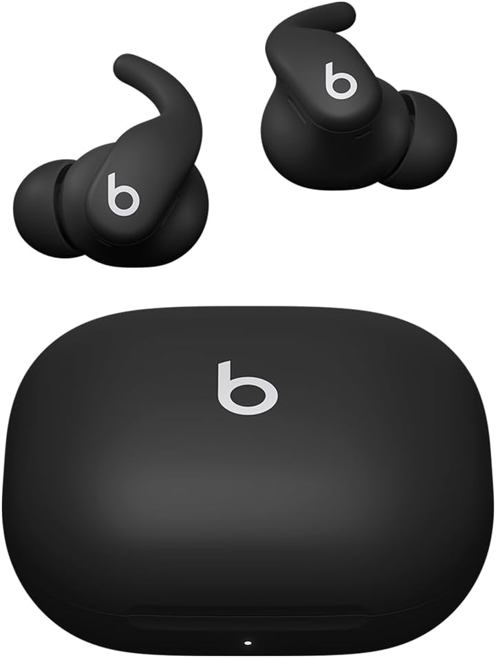 Beats Powerbeats Fit - Wireless Noise Cancelling Workout Earbuds with Secure-Fit Wingtips, Up to 30-Hour Battery Life, Sweat & Water Resistant, Apple & Android Compatible - Gravel Gray