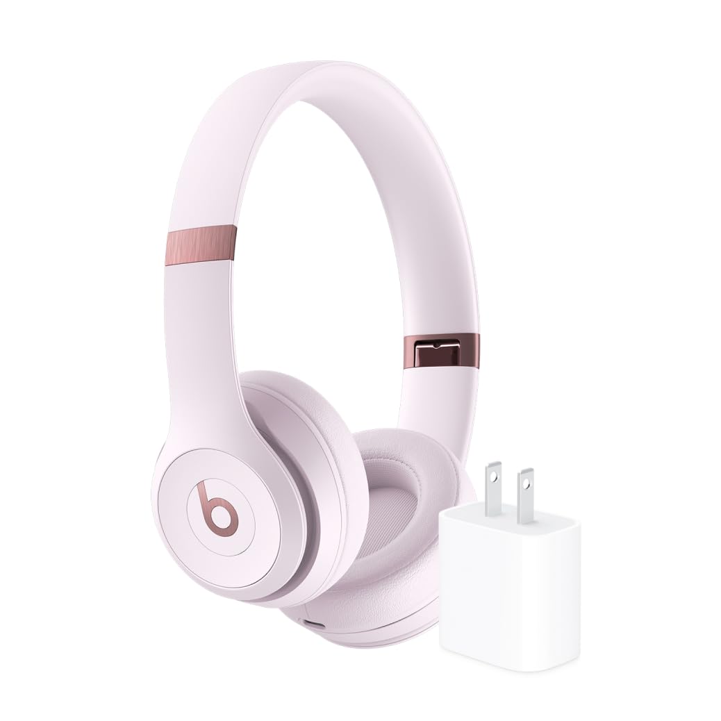 Beats Solo 4 Wireless Headphones with 20W Power Adapter - Slate Blue