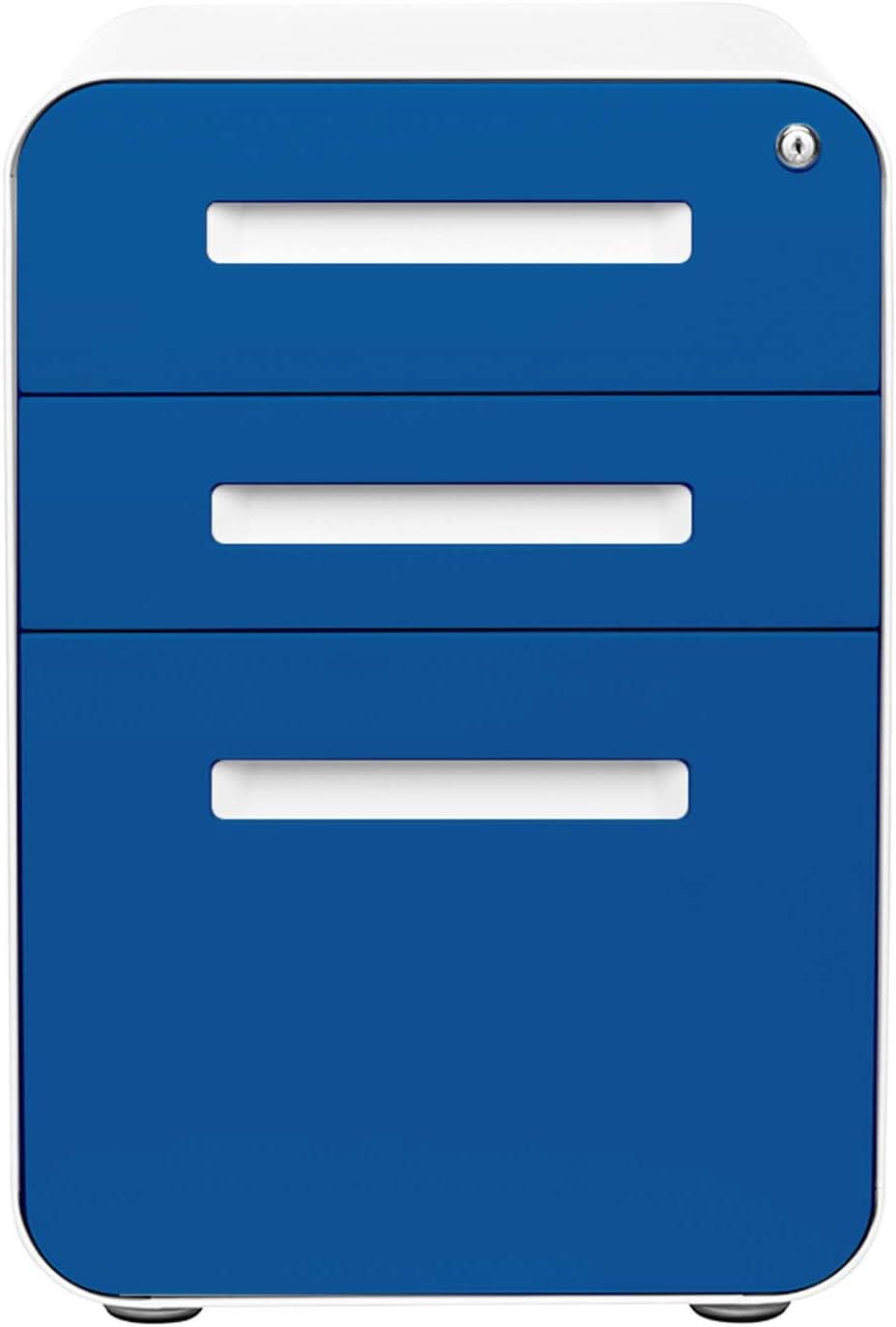 Stockpile 3 Drawer File Cabinet With Lock Under Desk