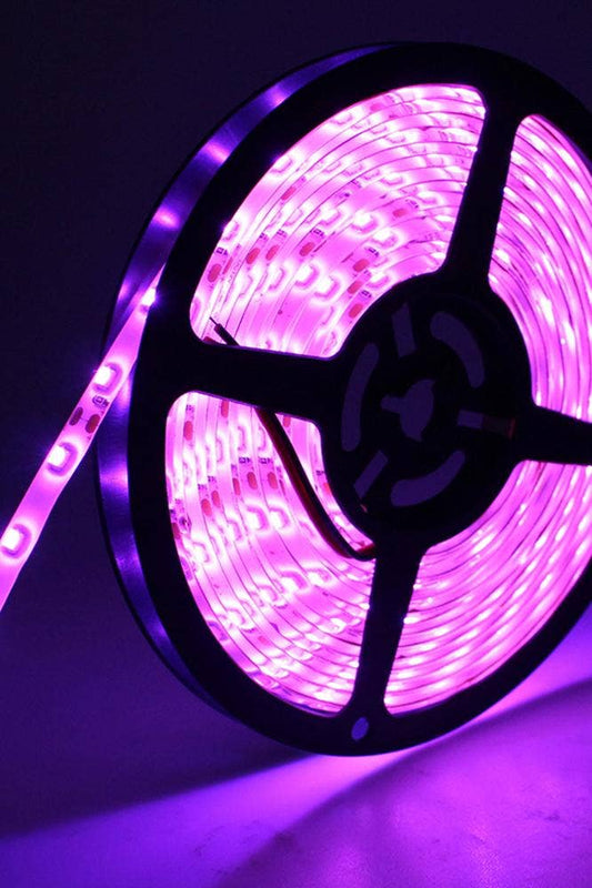 Strip Light 300 LED 5M Waterproof w/ power adapter - Pink