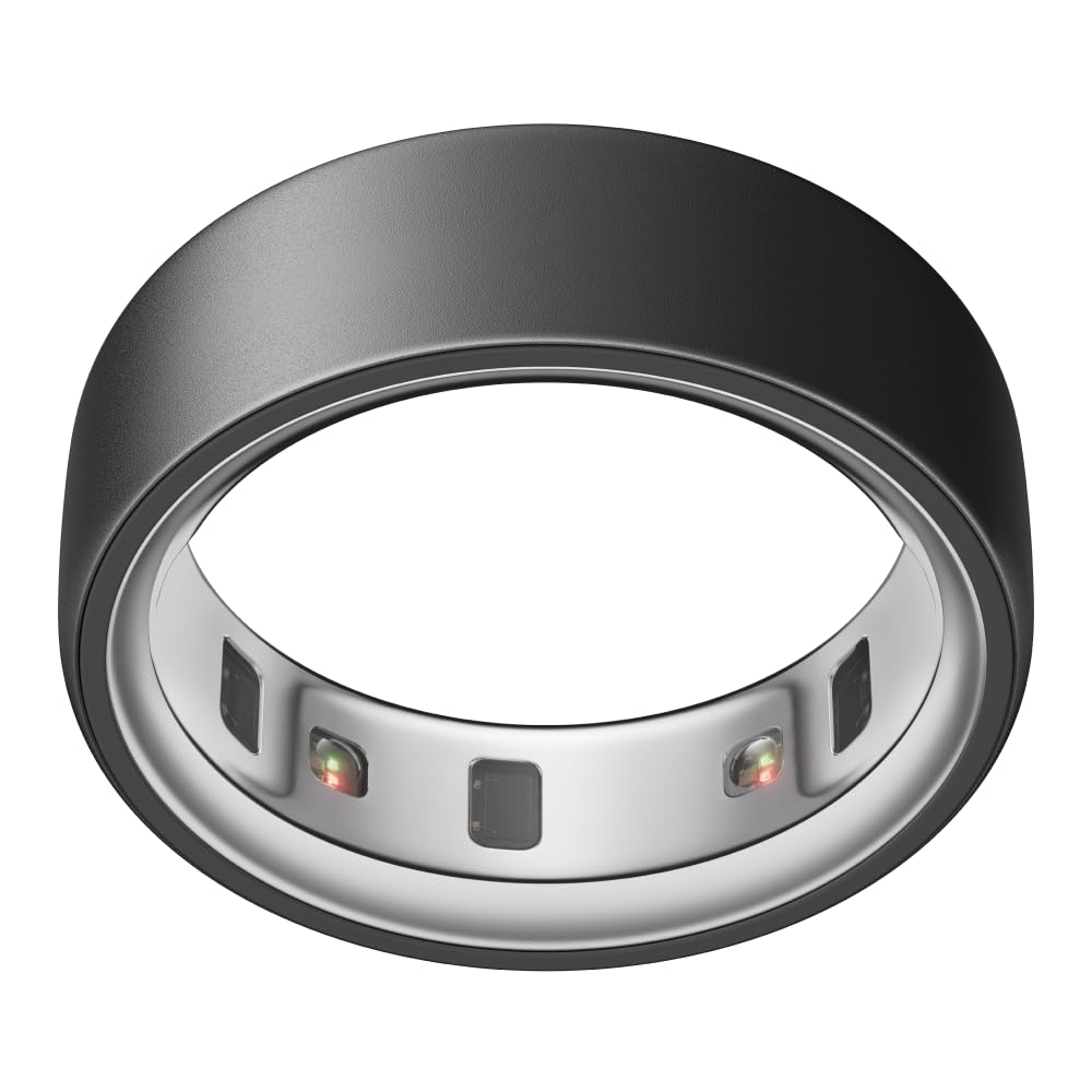 Oura Ring 4 - Ceramic Petal - Size 8 - Sleep, Activity, Women’s Health, AI Advisor, Up to 8 Days of Battery Life, Size Before You Buy, Android & iOS Compatible