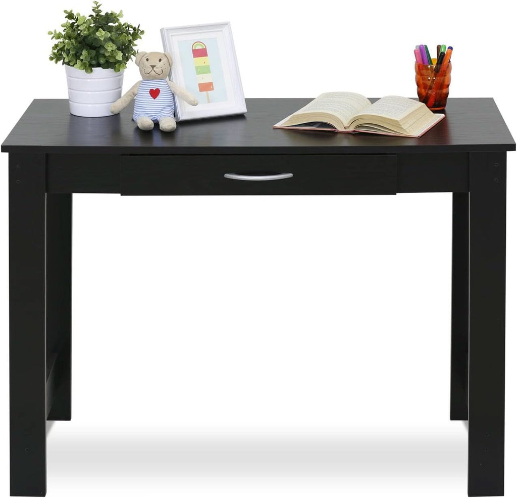 Jaya Writing Desk Large Blackwood With Drawer Home Office Desk