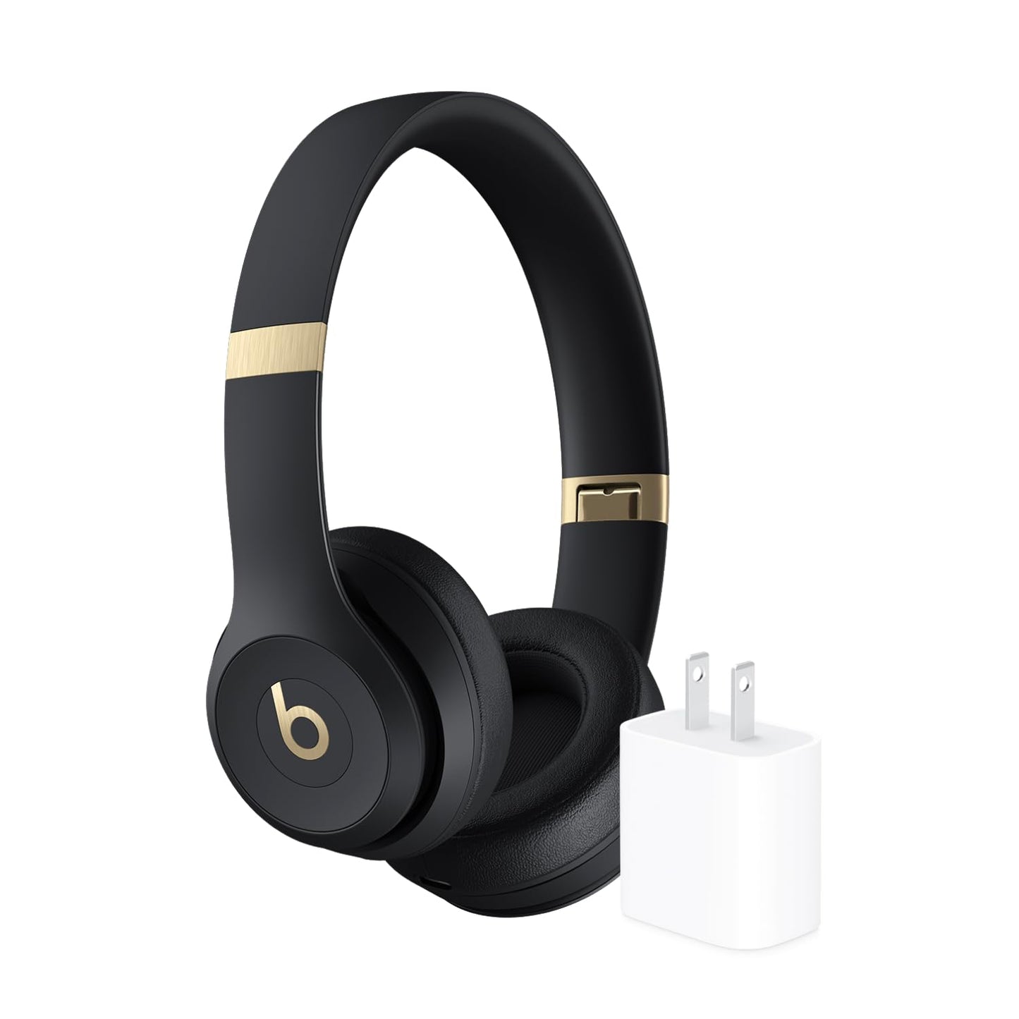 Beats Solo 4 Wireless Headphones with 20W Power Adapter - Slate Blue