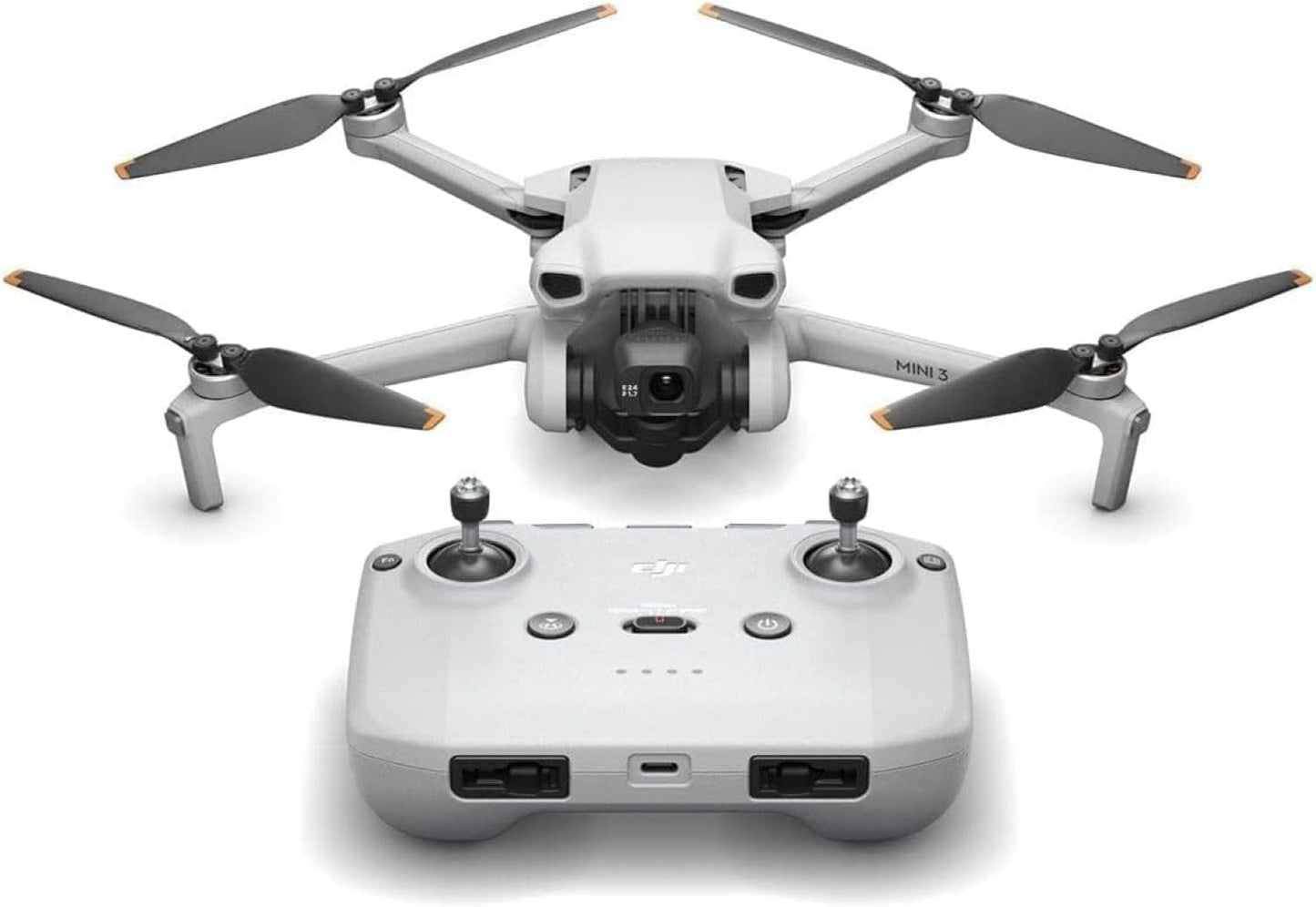 DJI Mini 3 (DJI RC), Lightweight 3x Mechanical Gimbal Drones with Camera for Adults 4K, 38-min Flight Time, up to 32800ft (10km) Video Transmission, Vertical Shooting, GPS Auto Return Integrated