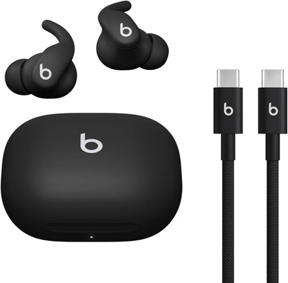 Beats Powerbeats Fit - Wireless Noise Cancelling Workout Earbuds with Secure-Fit Wingtips, Up to 30-Hour Battery Life, Sweat & Water Resistant, Apple & Android Compatible - Gravel Gray