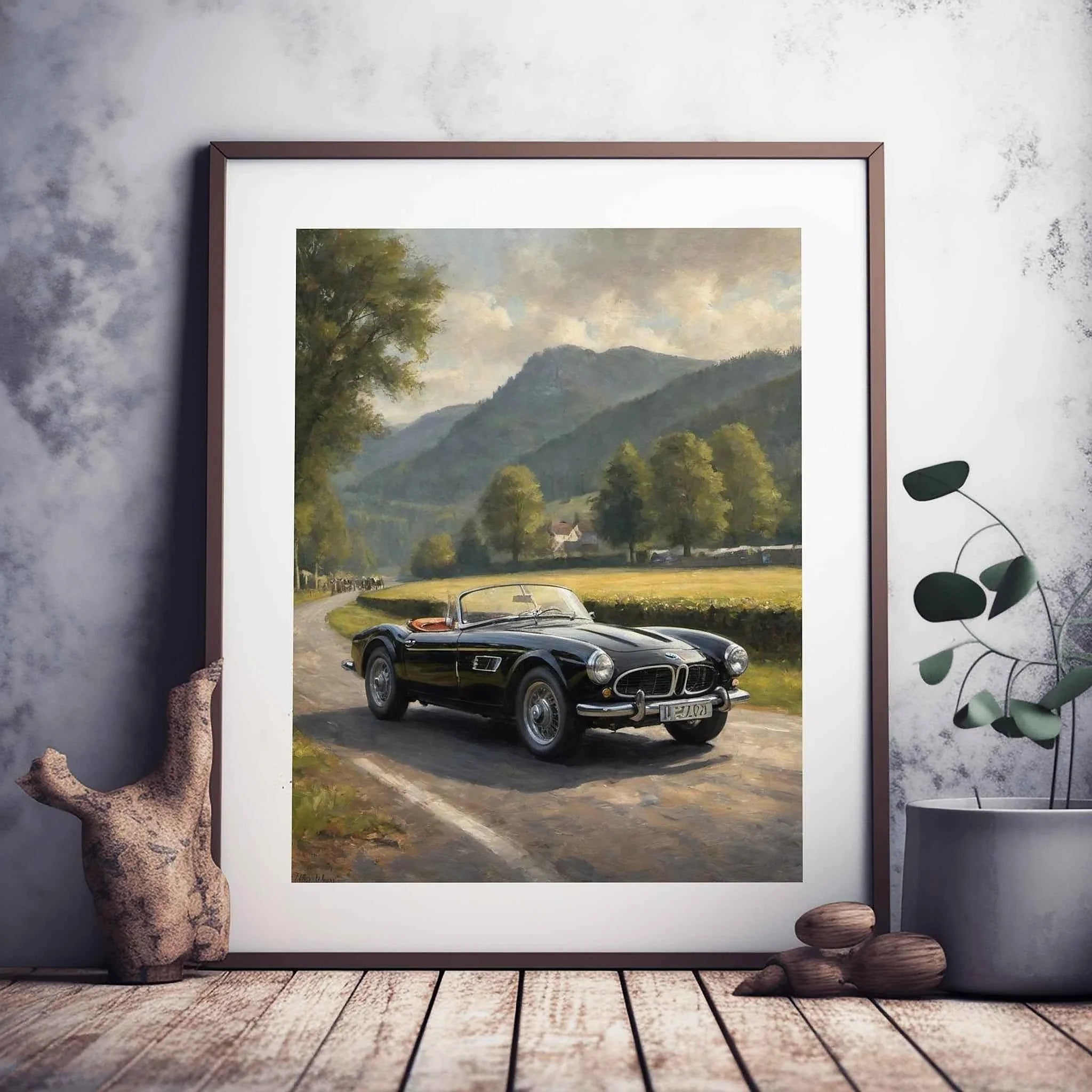 1957 Bavarian Roadster Dream - Paddock Edition | Poster Canvas
