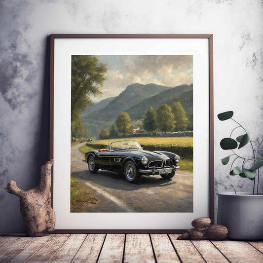 1957 Bavarian Roadster Dream - Paddock Edition | Poster Canvas