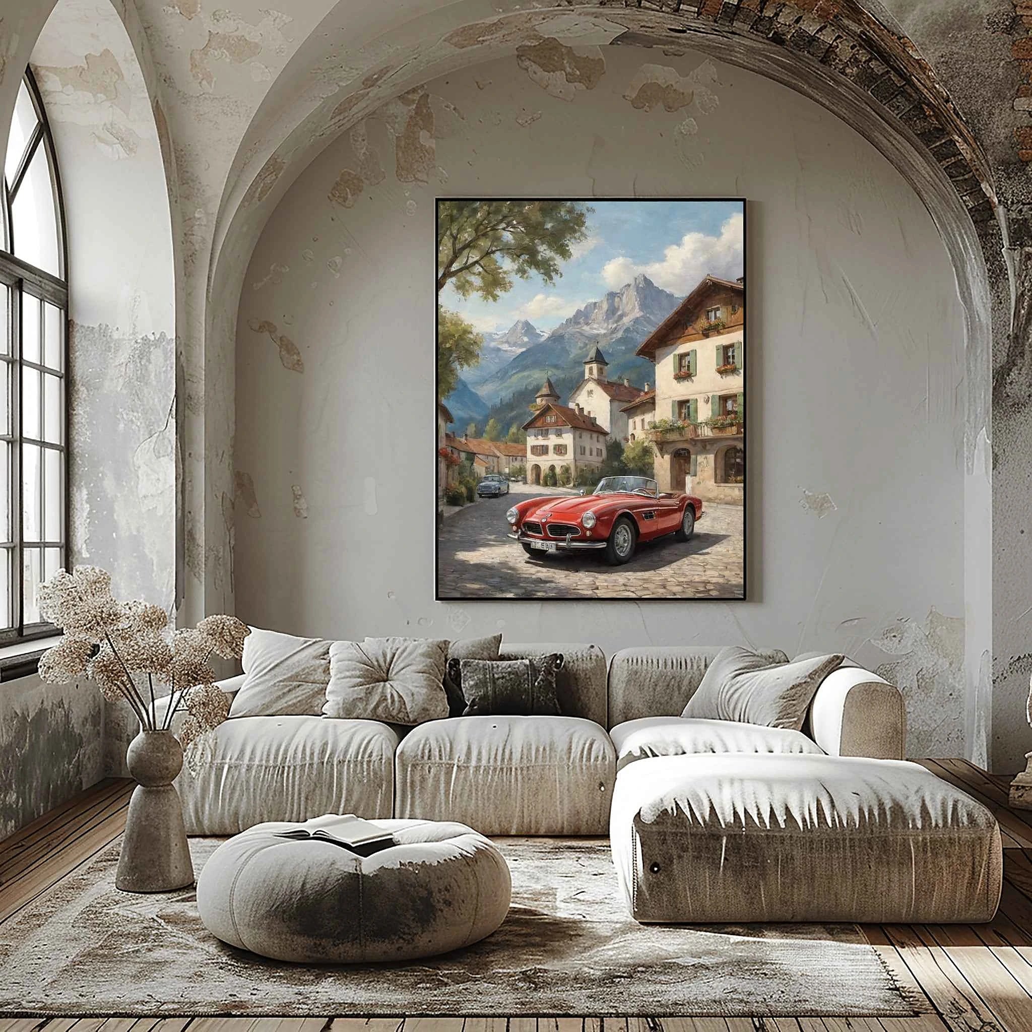 1957 Bavarian Roadster Dream - Alpine Edition | Poster Canvas