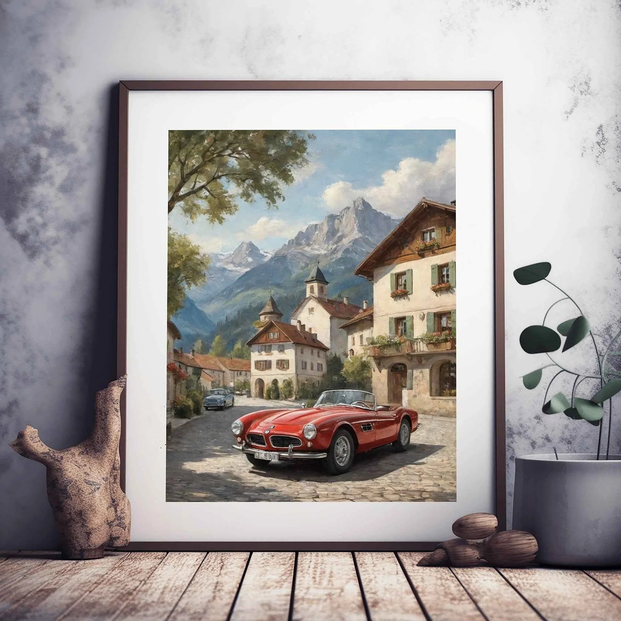1957 Bavarian Roadster Dream - Alpine Edition | Poster Canvas