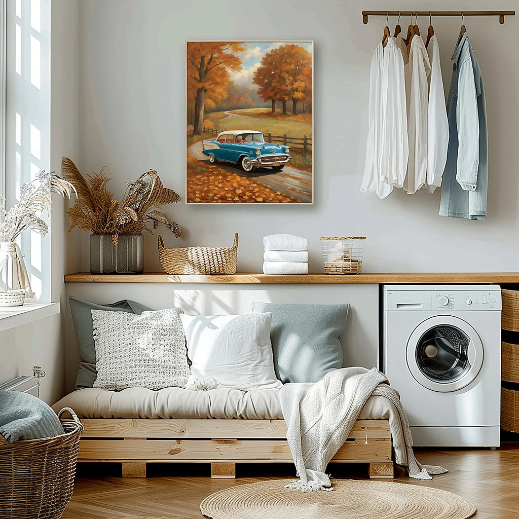1957 Tri-Five Icon Collection - Autumn Edition | Poster Canvas