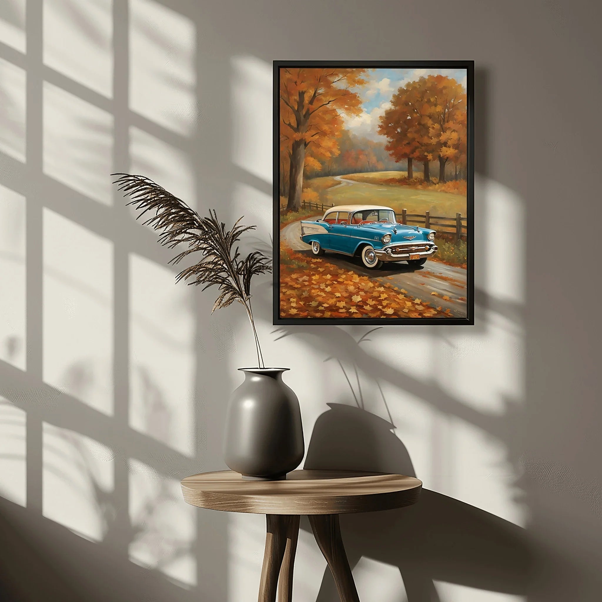 1957 Tri-Five Icon Collection - Autumn Edition | Poster Canvas