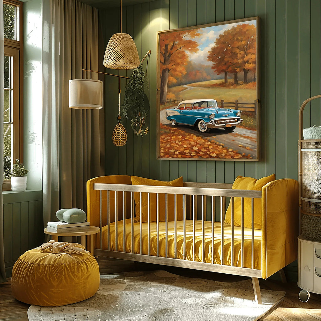 1957 Tri-Five Icon Collection - Autumn Edition | Poster Canvas