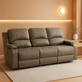 80 Inch Powered Triple Wall Hugger RV Recliner Sofa