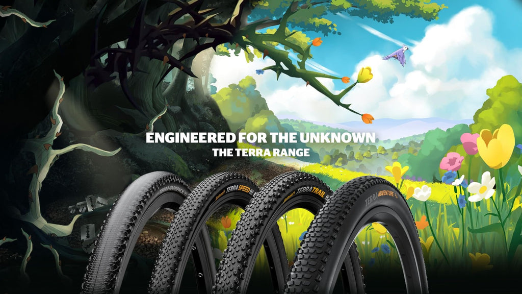 Continental Terra Speed - Black/Cream - Tubeless Gravel Bike Tire Engineered