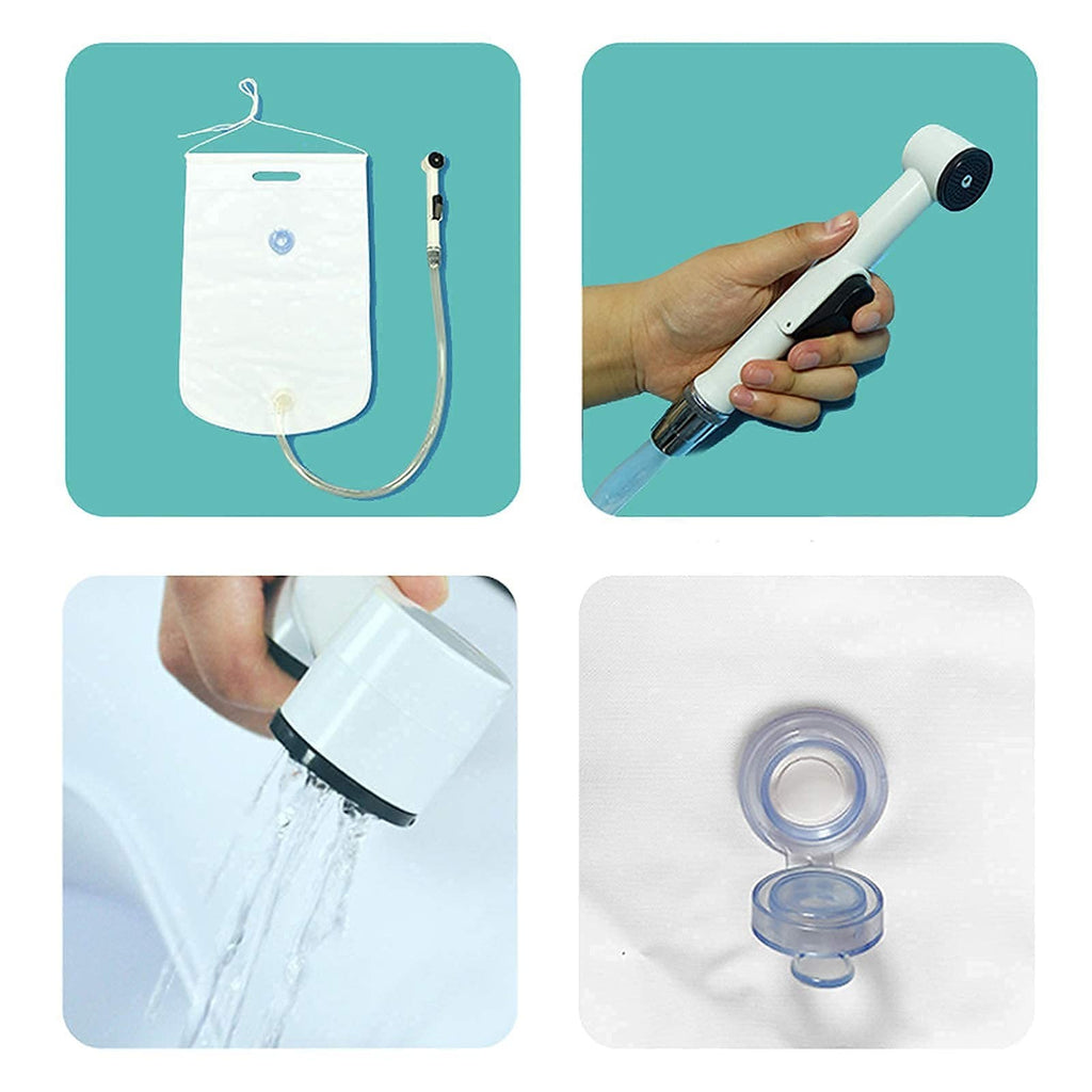 Fanwer Medical Inflatable Bathtub Bath Kit Electric Air Pump For Geriatric
