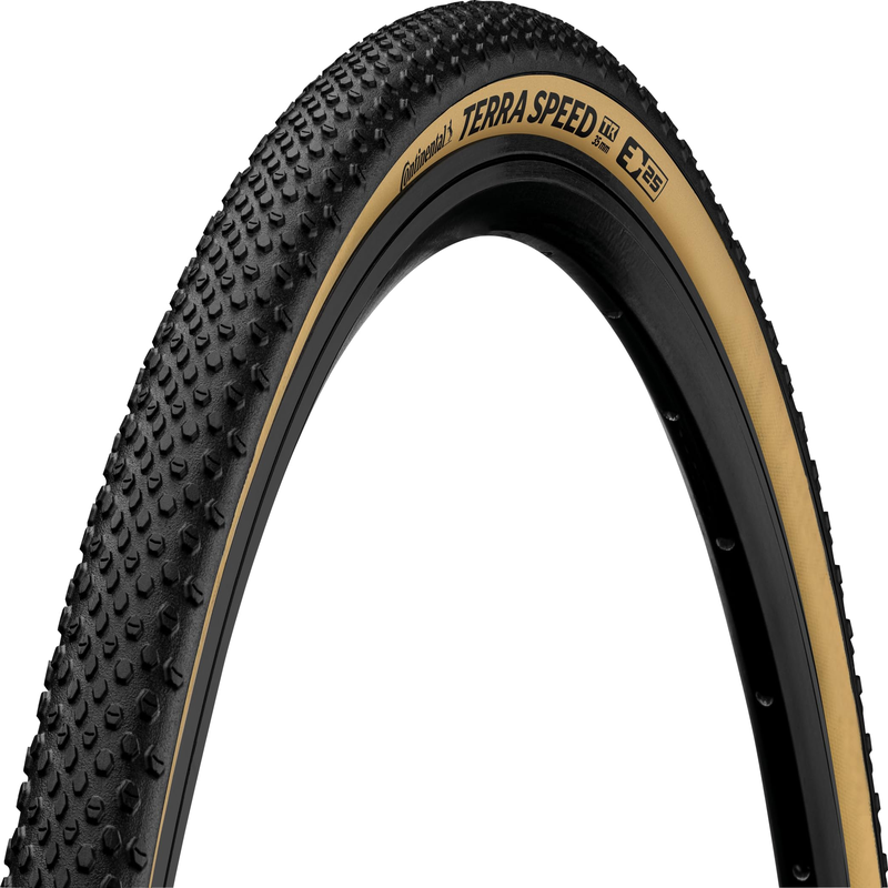Continental Terra Speed - Black/Cream - Tubeless Gravel Bike Tire Engineered