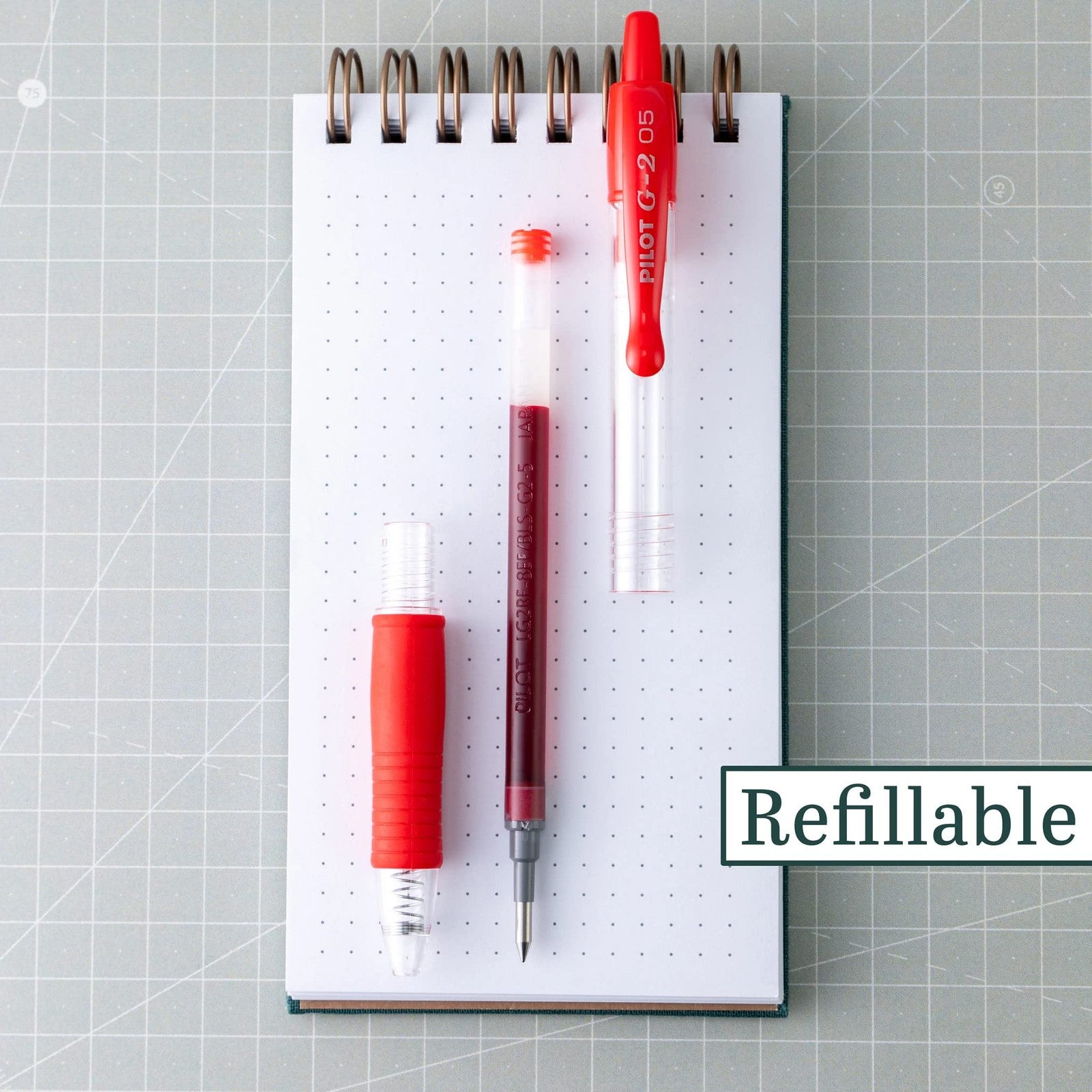 Pilot G2 Premium Gel Roller Pens Extra Fine Point 0.5 Mm Red Pens Pack Of 8 -