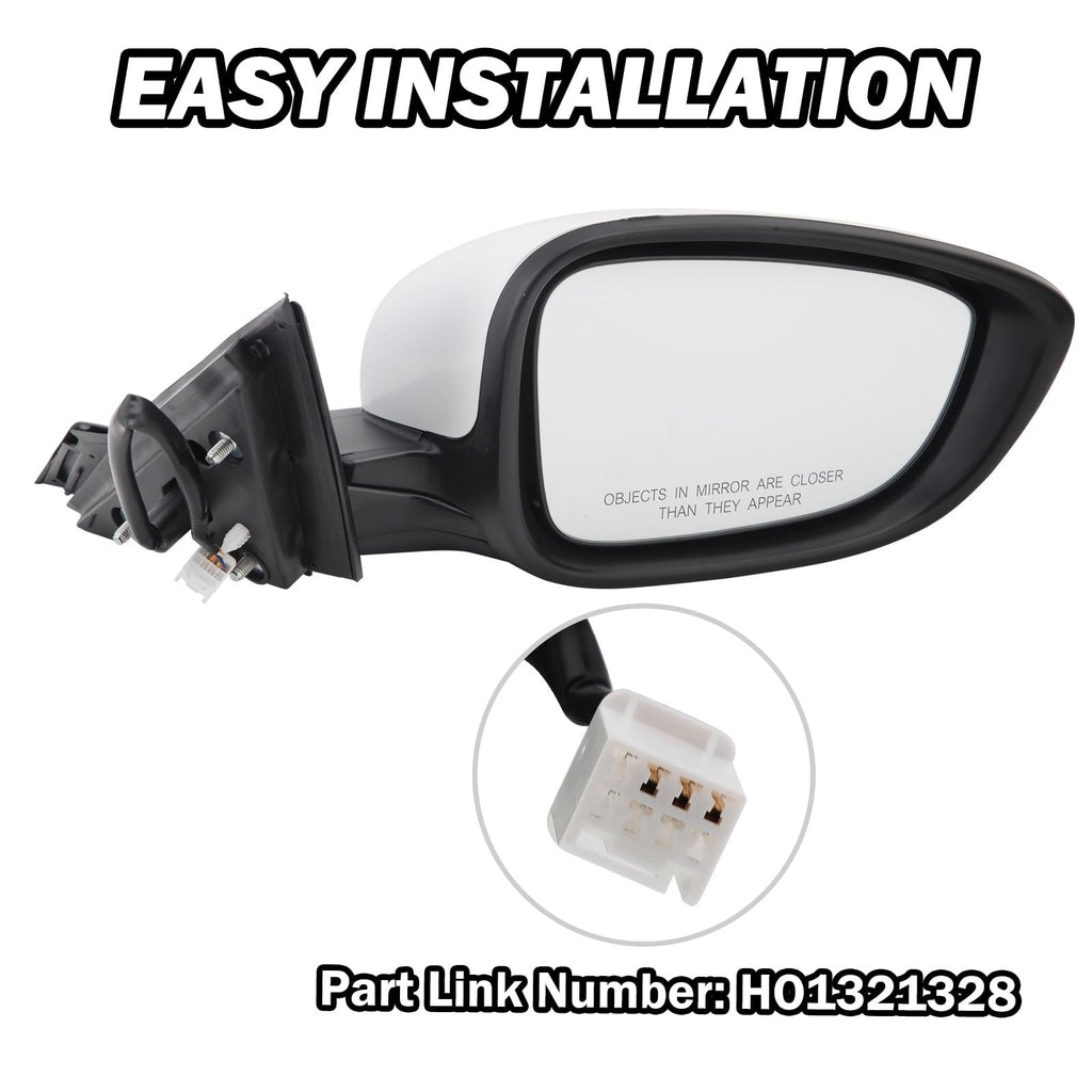 Mofoap Passenger Side View Mirror Compatible 2018 2019 2020 2021 2022 Honda
