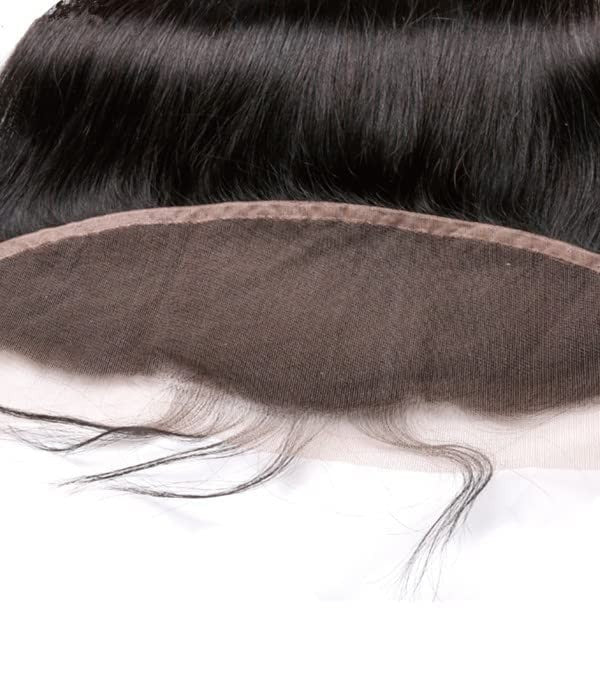 Feibin 13X4 Lace Frontal Closure 20 Inch Ear To Ear Part Brazilian Silky