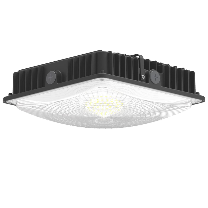Deojoy Led Canopy Light Fixture 45W 1 Packhid/Hps Replacement 9.5 X 9.5 Led