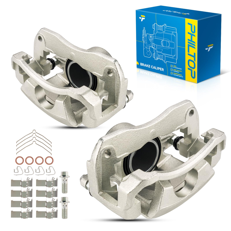 Philtop Brake Caliper Front Compatible 2007-2017 Toyota Camry 2007-2018 Lexus