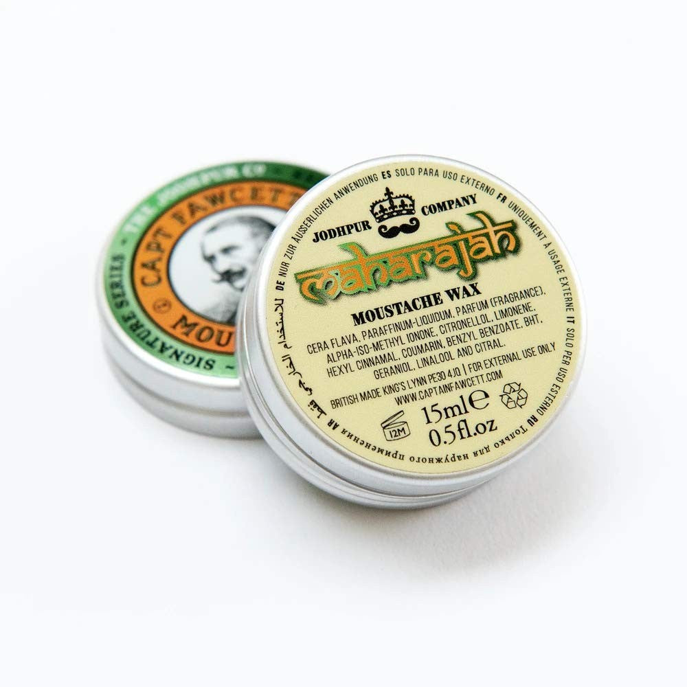 Captain Fawcett Moustache Wax Maharaja