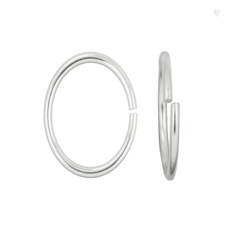 50Pcs Adabele Sterling Silver Open Jump Rings 4Mm 0.16 Inch Small O Ring