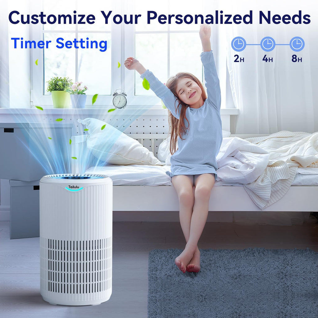 Air Purifiers For Home Large Room Up To 1680 Ft Tailulu H13 Hepa Air Filter
