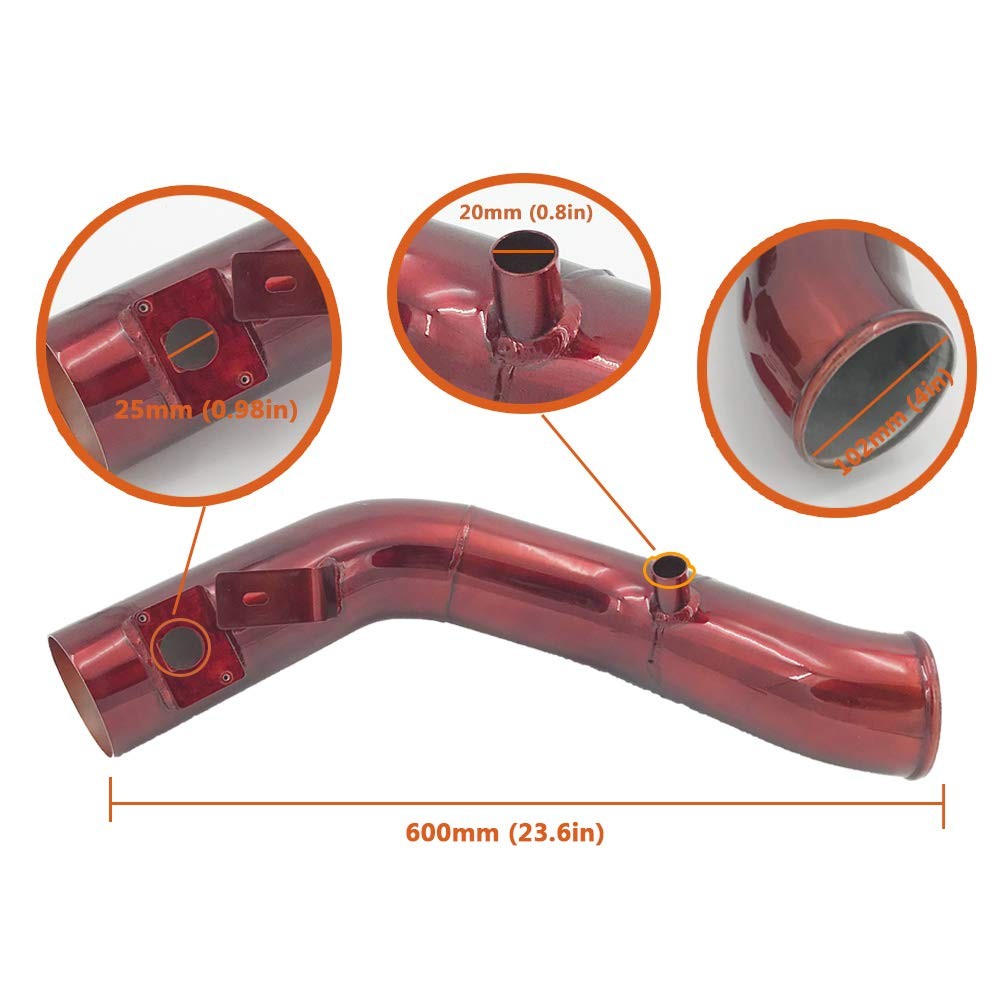 Moosun Cold Air Intake Kit For 2003-2007 Ford 6.0L F-250 F-350 Powerstroke