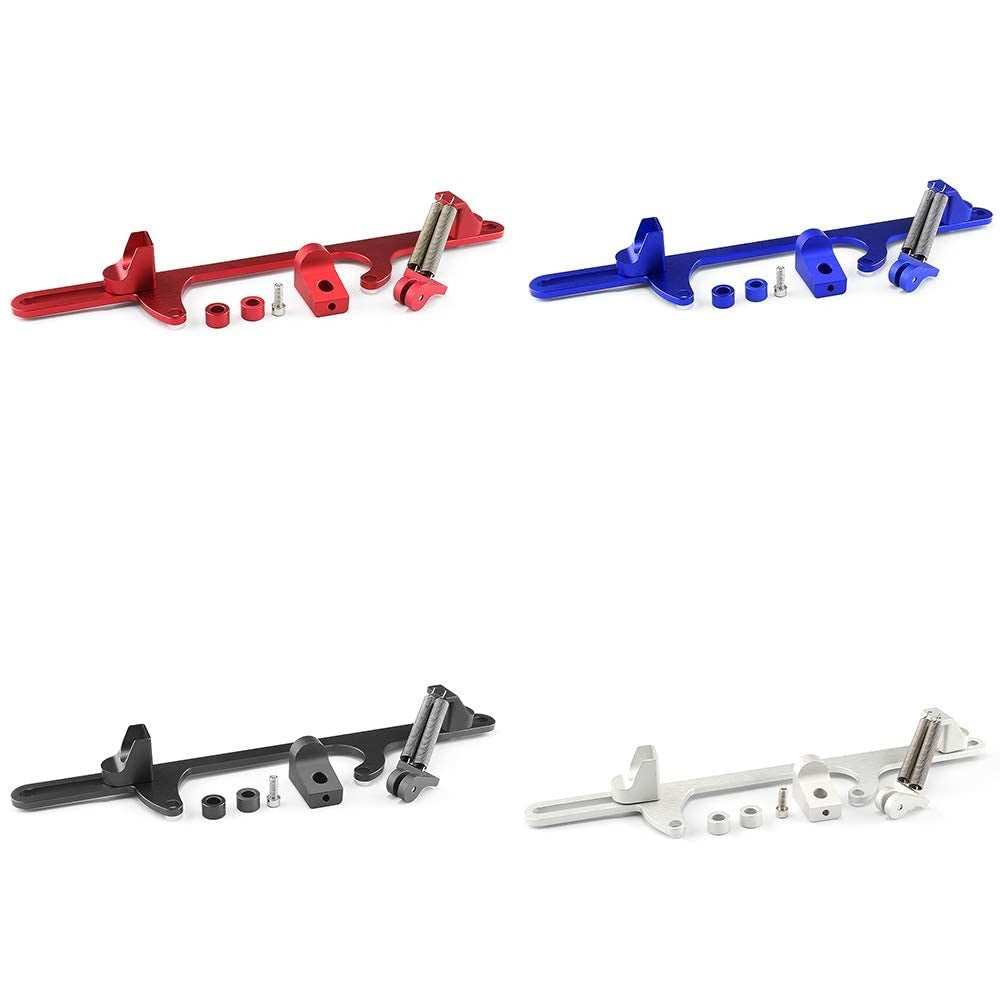 Wenjtp Throttle Cable Bracket Compatible Holley 4500 Series Carburetor Throttle