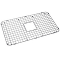 Serene Valley Sink Bottom Grid 26-7/8 X 14-7/8 Centered Drain Corner Radius