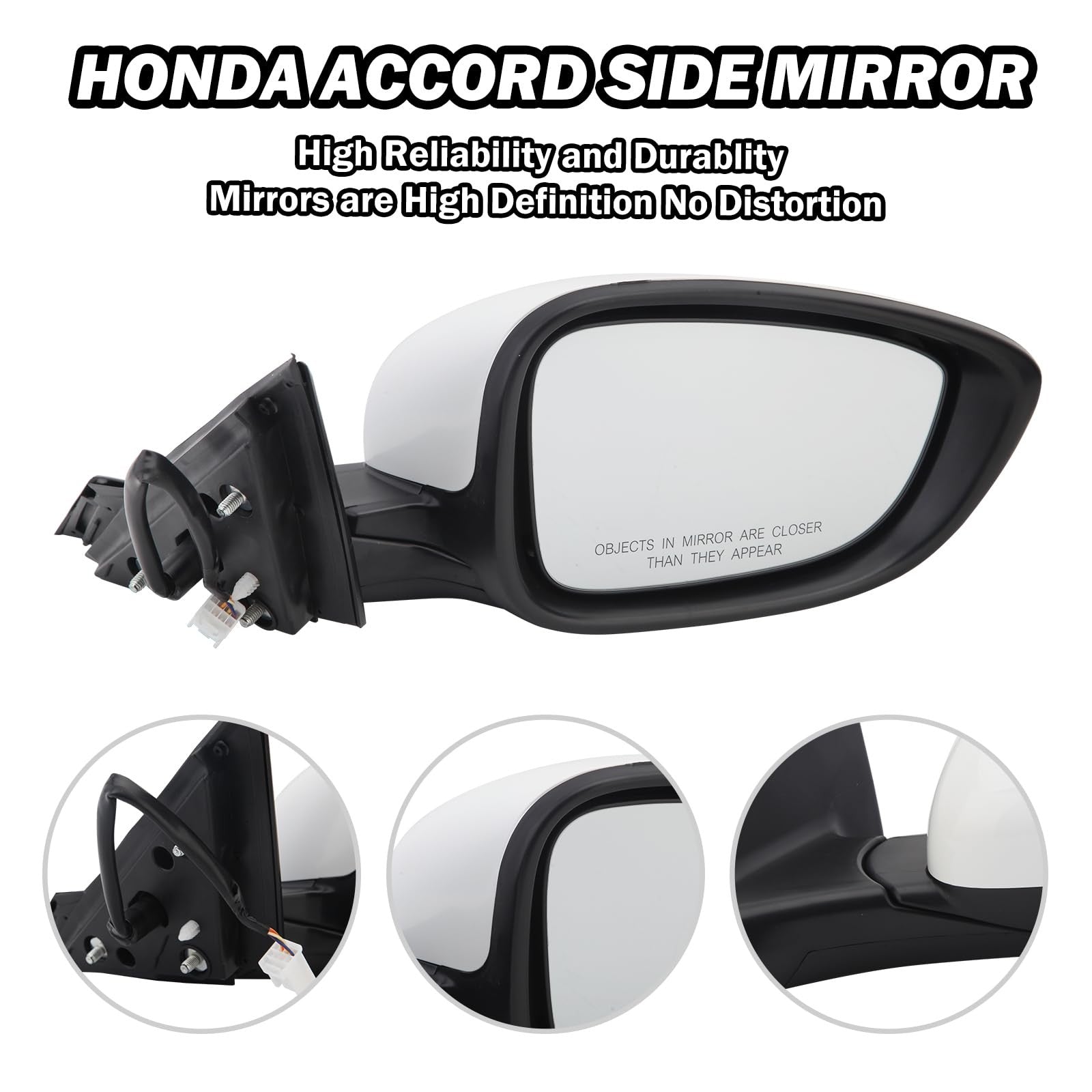 Mofoap Passenger Side View Mirror Compatible 2018 2019 2020 2021 2022 Honda
